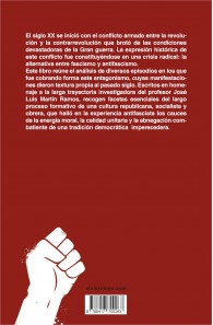 Socialismo, sindicalismo, antifascismo. Ensayos sobre la crisis del siglo XX.